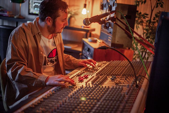 Photo of James Power at Material Studios Liverpool