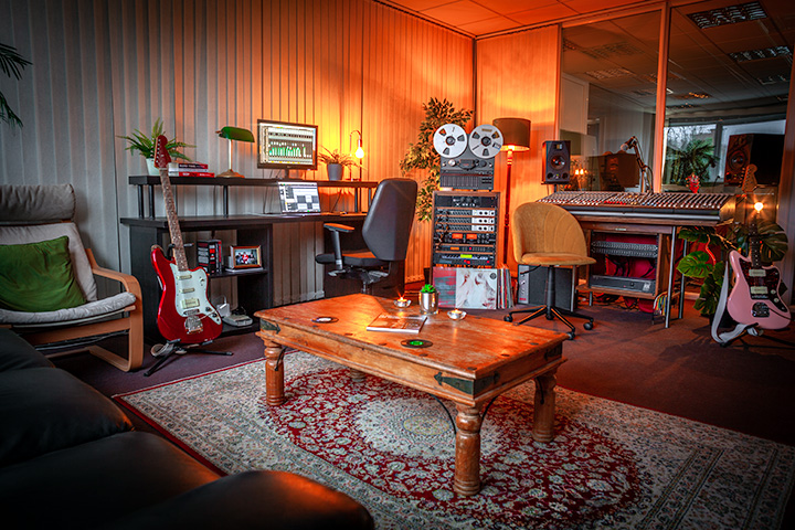 Mixing room at Material Studios Liverpool